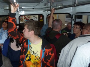 mit der Schwebebahn auf den Fichtelberg